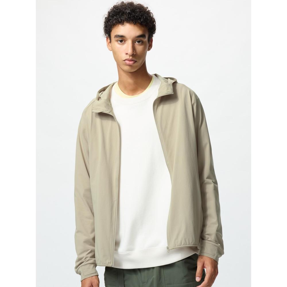 Uniqlo Парка с молнией Dry Ex Uv Cut