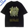 Band Of Brothers TShirt Vintage Tv Play Graphic T Shirts Summer Short Sleeve Crewneck Clothing Printed Top Movie Camisetas