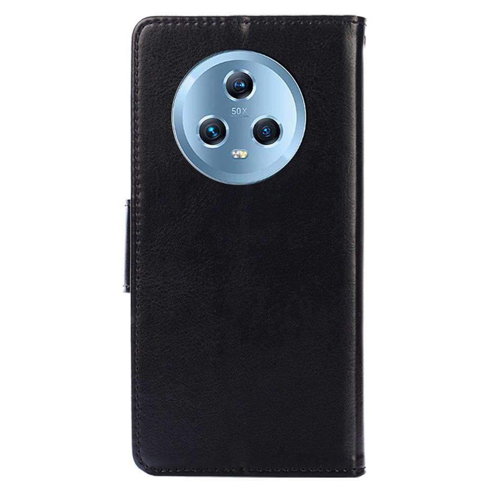 Protective Cover for Honor Magic5,PU Leather Anti-Drop Phone Wallet Case with Stand