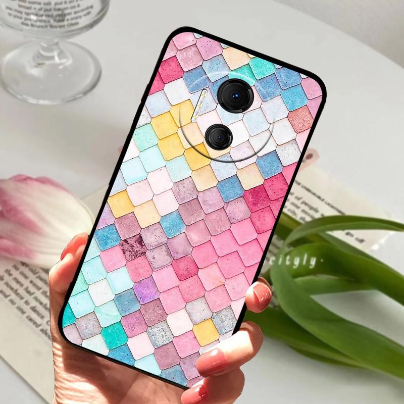 Чехол для DOOGEE X97 Pro Ударопрочный Мягкий ТПУ Силиконовый Чехол для Телефона Для DOOGEE X97 Pro Funda X 97 Pro X97Pro Capa Кошка Волк Мультяшный