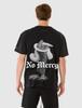 G WEST NO MERCY T-SHIRT - JET BLACK