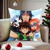 Anime BBen Ben Tennyson Pillow Case For Living Room Bedroom Hotel Pattern Printed Cushion Cover Decorations and Protector