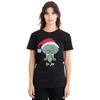 SpongeBob SquarePants Unisex Adult Joy Squidward Christmas T-Shirt