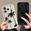 Мягкий матовый чехол с принтом кокосовой пальмы для Xiaomi 14T Pro 13T Poco X7 F6 Pro X6 Redmi 14C Note 14 Pro 13 12 11 TPU противоударный защитный чехол для объектива телефона