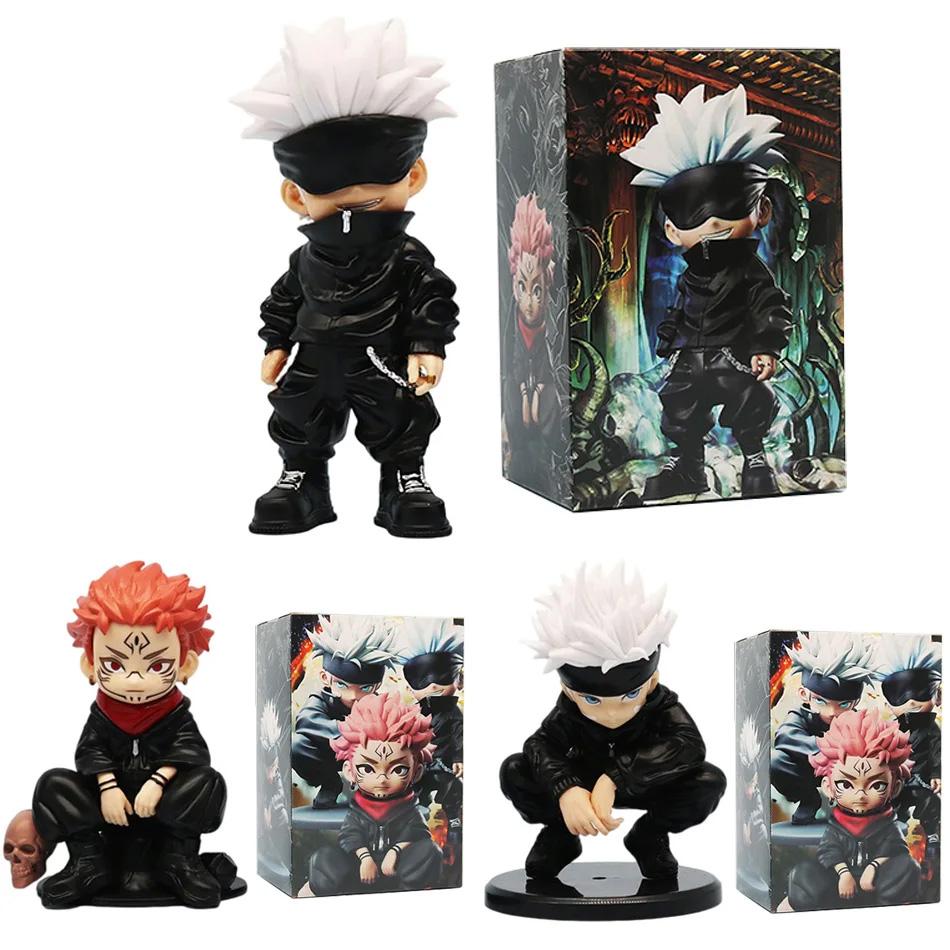 3 Стиля Аниме Фигурка Jujutsu Kaisen Сатору Годжо Фигурка Действия Повелитель Проклятий Сукуна Фигурка Коллекционная Модель Куклы Игрушки