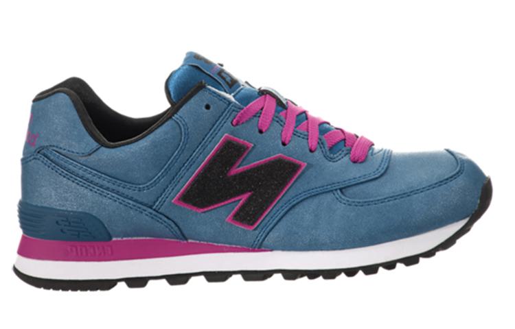 New Balance Кроссовки серии 574 'Синяя Роза Красная' Женские WL574MBR