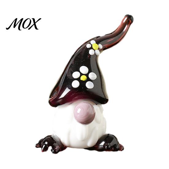 Miniature Figurines for Micro Landscapes Handmade Glass Christmas Mini Figurines, Cute Gnome Penguin Statues, Small Decorative Accents Moss Terrariums