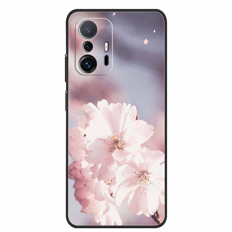 Чехол для Xiaomi 11T Pro Животные Защитный Мягкий Силиконовый Чехол для Телефона для Xiaomi Mi 11T Pro 5G Ударопрочный Mi11T Волк Чехол