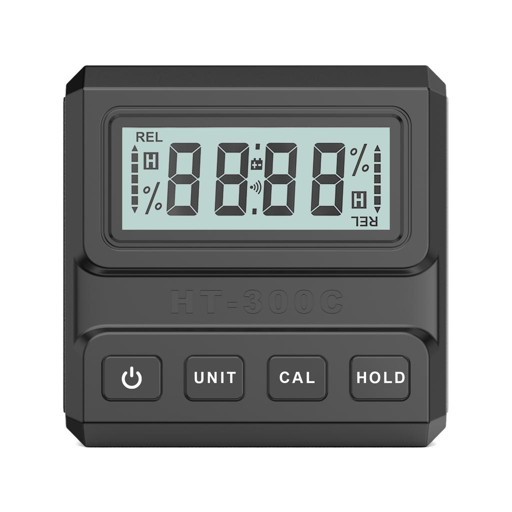 HT-300C Magnetic Digital Display Inclinometer Level Protractor Angle Gauge 90 Degree Ruler