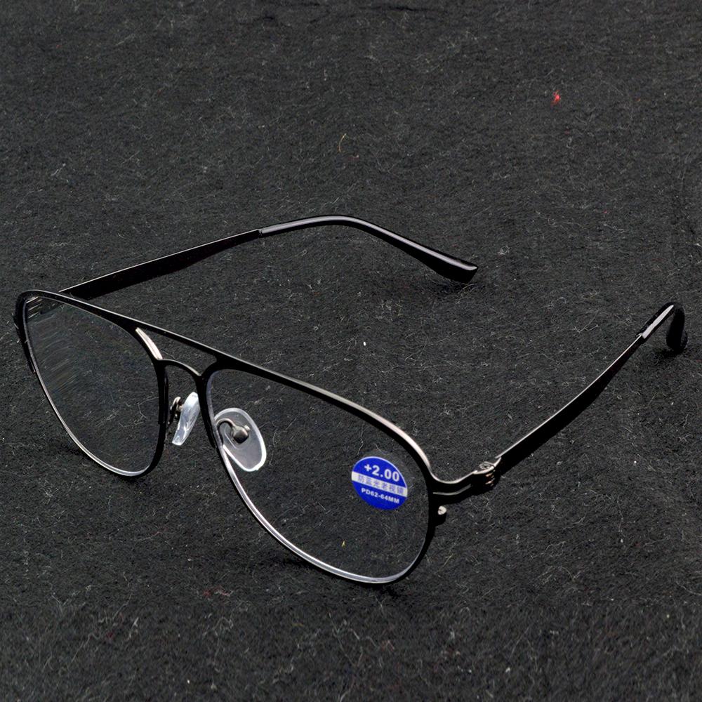 Clara Vida Top Quality Titanium Alloy Allergy Free Photochromic Progressive Reading Glasses +1 +1.5 +2 +2.5 +3 +3.5 +4