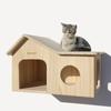Woodiness Cat Tree House Scratching Climbing Platform Wall Mounted Cat Climbing Ladder Wood Stairs Kitty Gift Pet Supplies
