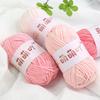 Средней толщины пряжа из микрофибры (chenille) для ручного вязания крючком сумок и кукол