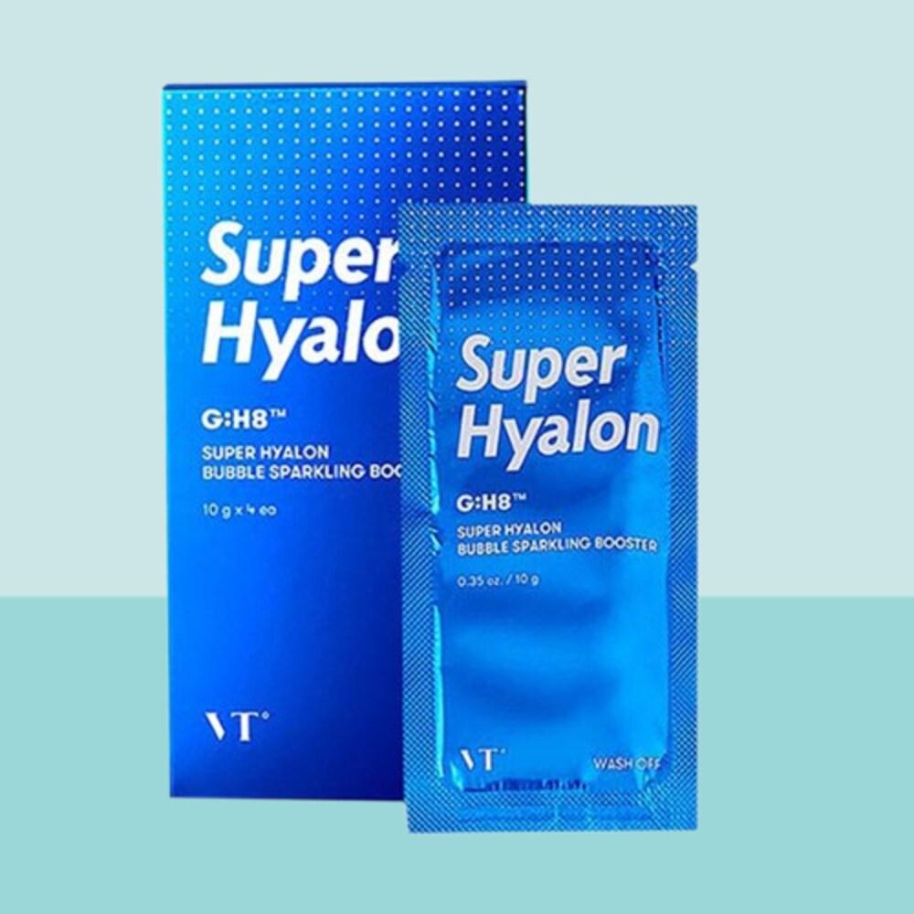 VT Super Hyalon Bubble Sparkling Booster 10 г x 4 упаковки