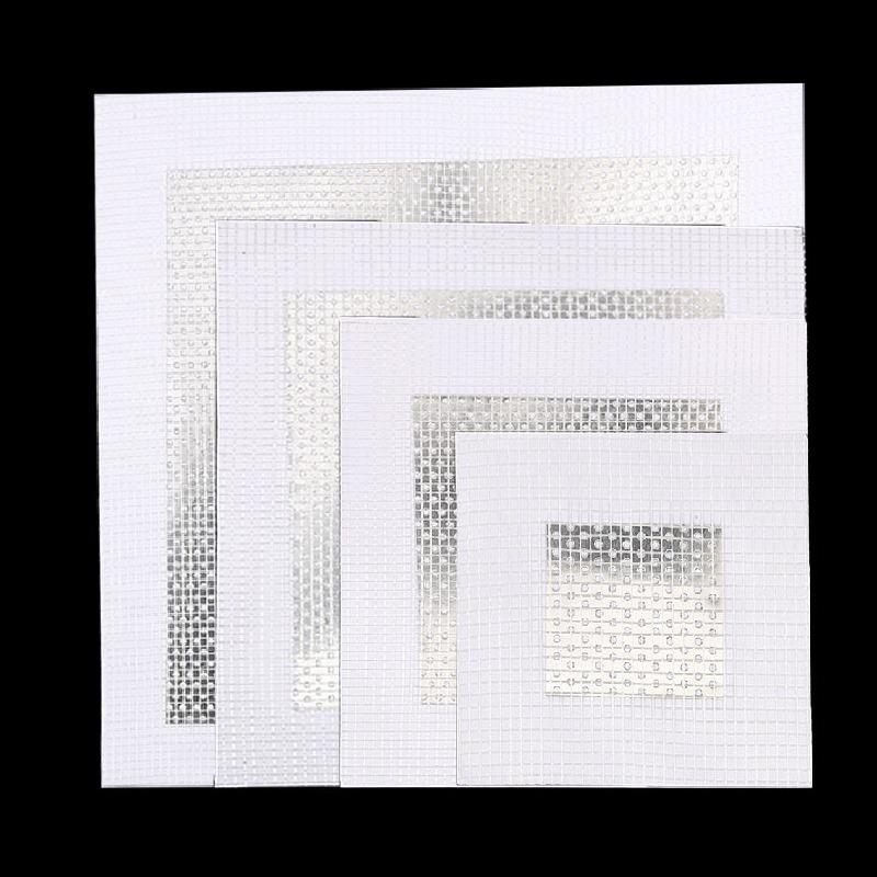 4 шт/5 шт алюминиевый настенный заплата комплект 4/6/8 дюймов самоклеящаяся сетка инструменты для ремонта отверстий в гипсокартоне для больших отверстий