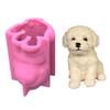 3D большая форма для собаки, смола, эпоксидная смола, поделки, DIY, украшение, ювелирные изделия, инструмент для изготовления свечей