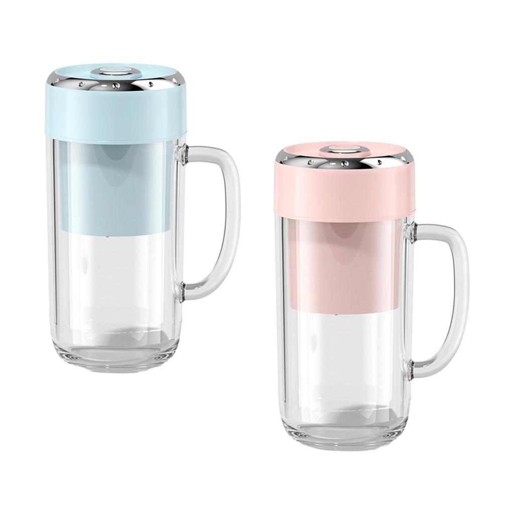 Electric Juicer Cup Shakes Smoothies Blender Cup for Kitchen Travel Picnic