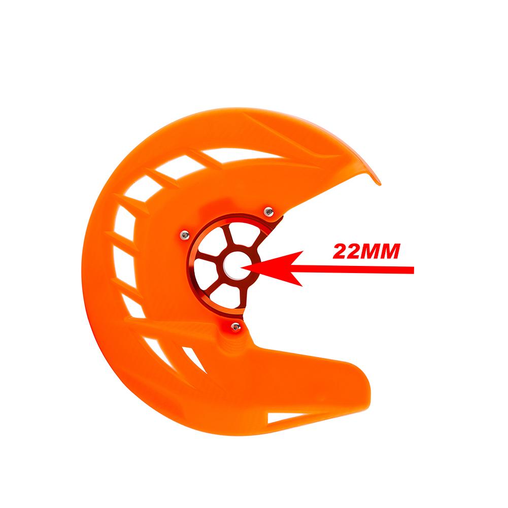 22mm 26mm Motorcycle Front Brake Disc Guard Cover For KTM Husqvarna 125-400 450 530 SX SXF XC XCF EXC EXCF TC FC 2015-2022