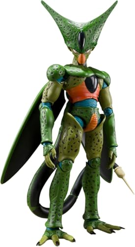 TAMASHII NATIONS S.H.Figuarts Dragon Ball Z Cell First Form (Rerelease Edition) Approximately 170mm PVC & ABS Painted Movable Figure