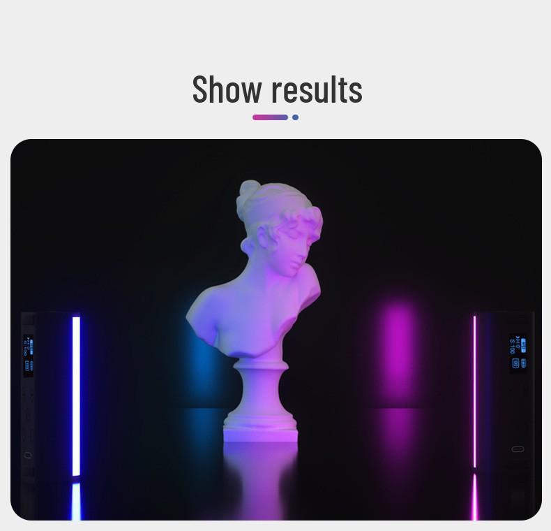 Портативная RGB светодиодная палка для заполняющего света для фотографии
