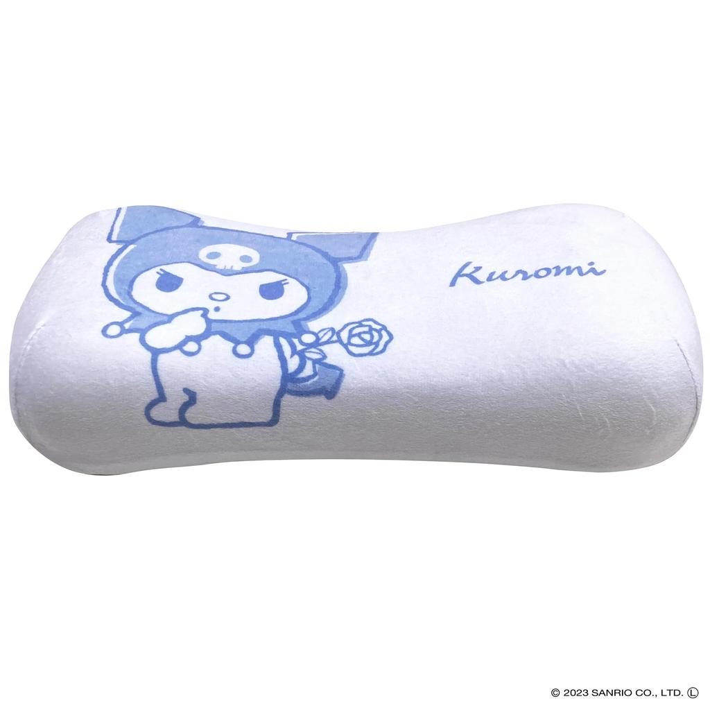 MORIPiLO Morishita подушка с эффектом памяти Sanrio Kuromi-chan пастельно-фиолетового цвета 15x31 см, поддерживающая талию, поддерживающая спину, мягкая игрушка-подушка 4621197