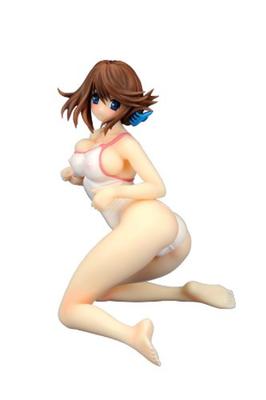 Белый купальник Aika Education Class Limited scale с отделкой из ПВХ, окрашенный Komaki/Physical (Издание для бассейна) Вер. [Издание Миядзавы] (1/6 продукта)