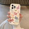 Чехол на весь экран iPhone с плюшевым мишкой: Милый, Ударопрочный, Подходит для iPhone 13/14/15 Pro Max/16 Pro/17