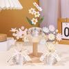 Colorful Crystal Flower Decoration Creative Car Ornaments Mini Crystal Glass Flowers  Table Decor