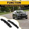 Для Nissan Rogue 2014- Кронштейн бампера передний 2 шт. Опора крепления левая и правая