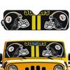 Солнцезащитный козырек для внедорожника Pittsburgh Steelers: Индивидуальная теплозащитная доска из алюминиевой фольги