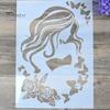 DIY Craft Wall Painting Scrapbook Stamp Album Mold Layering Embossing Stencil
