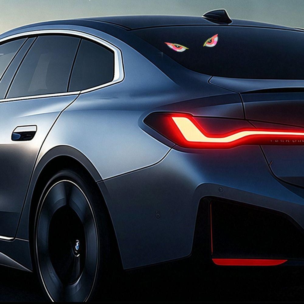 Light Sensor Evil Eye Car Light Suction Cup Rechargeable Warning Light New Car Sticker Light