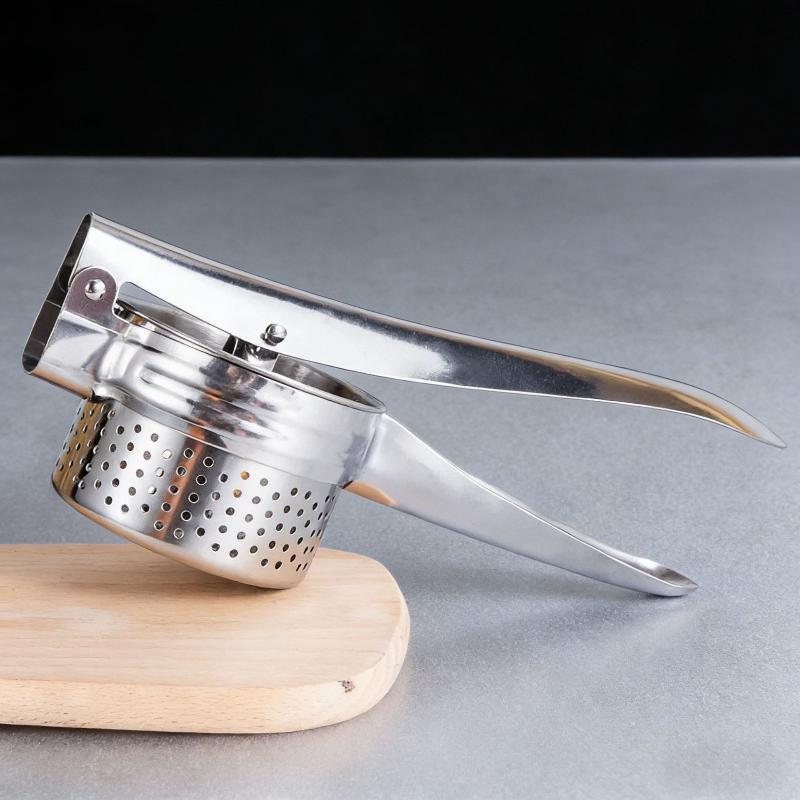 [Новое поступление] Ручная соковыжималка из нержавеющей стали, пресс для картофеля, многофункциональный пресс для еды, давилка, экстрактор для фруктов и овощей
