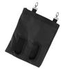 Rabbit Feeder Bag 600D Oxford Fabric Hanging Feeding Device Supply Pet Accessory Black