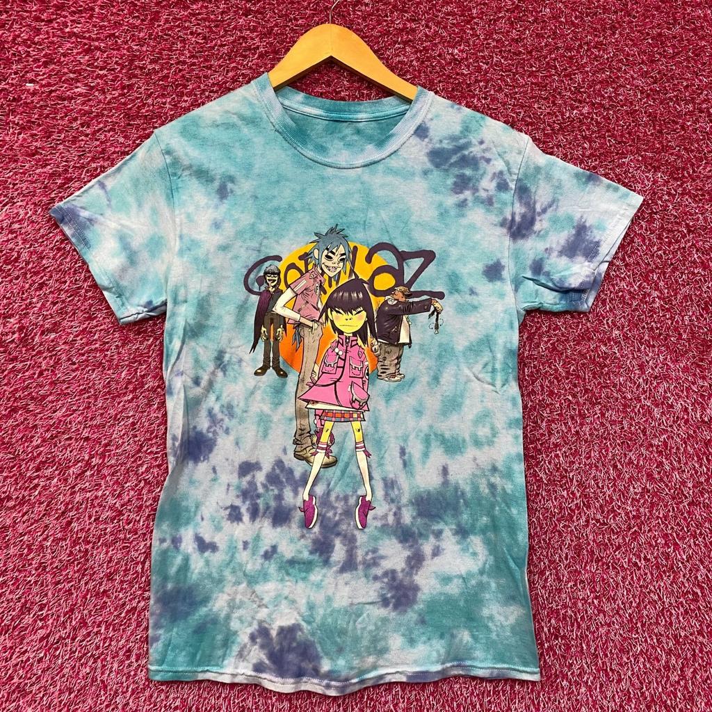 Gorillaz Фаза 1 Снятие Знаменитости Rock Tie Dye размер Маленький