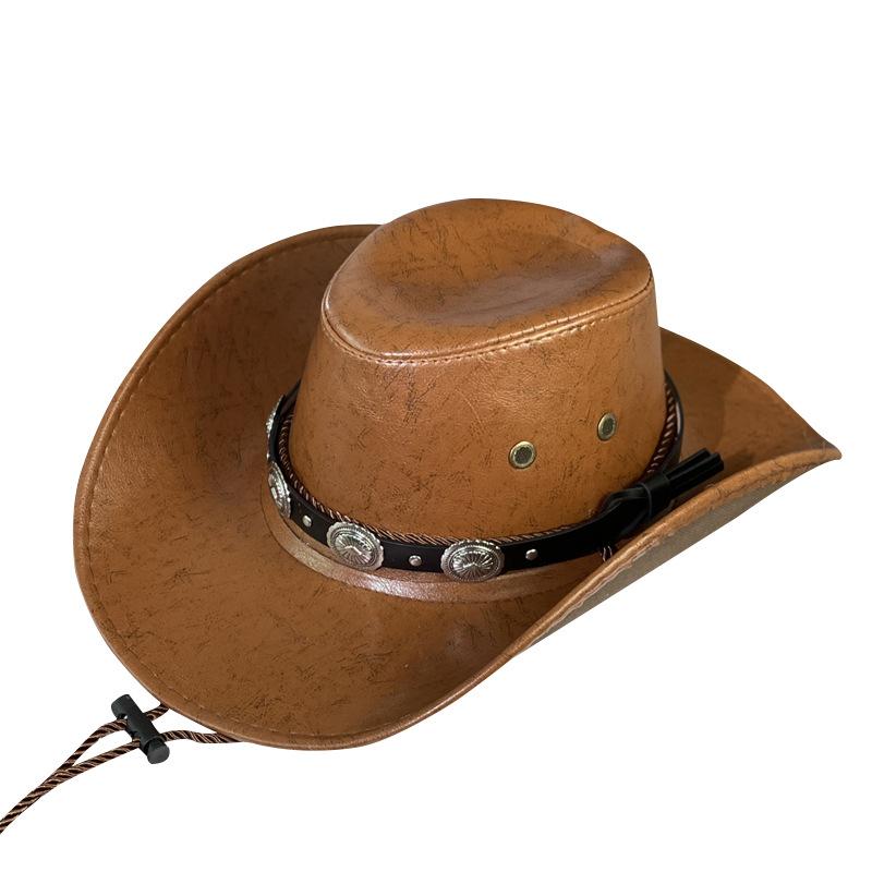 Dayan Tibetan jazz hat men's and women's spring and autumn outdoor sun protection visor hat travel knight hat western cowboy hat