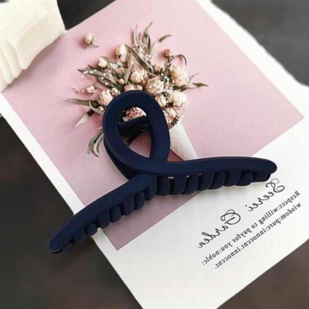 New Arrivals Open Run Female Simple Multi Color Matte Hairpin Up Hair Clip