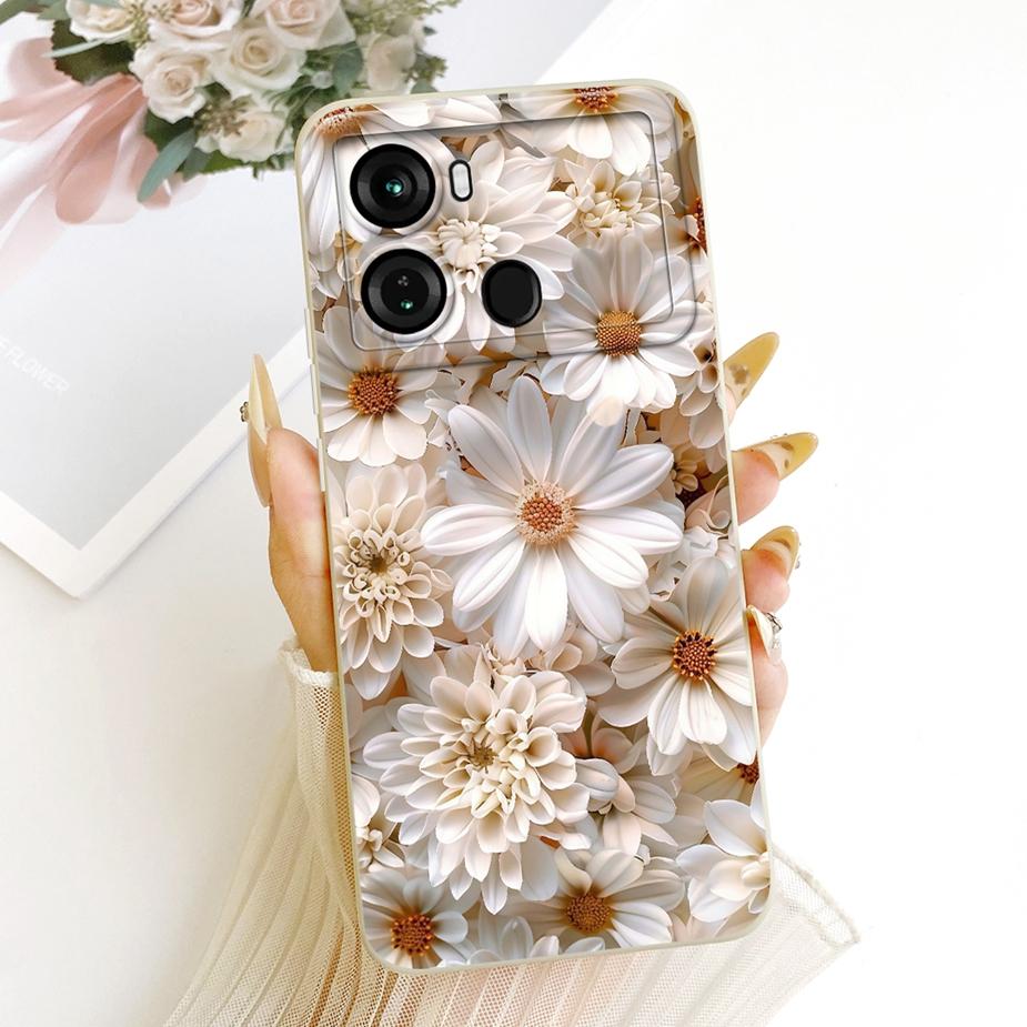 Чехол для Itel P40 Plus P683L Роскошный Чехол с Конфетным Покрасом Мягкий ТПУ Матовый Чехол для Телефона Для Itel P40 P 40 ItelP40 P40+ Задняя Крышка Сумки