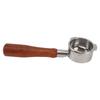 54mm Portafilter Bottomless Stainless Steel 3 Ear Wooden Handle Detachable Coffee Machine Accessory