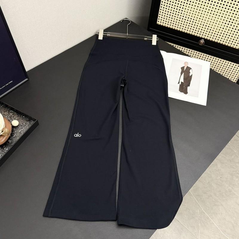 ALO High Waist Yoga Flare Pants Tummy Control Slim Fit Workout Athletic Capri Commute