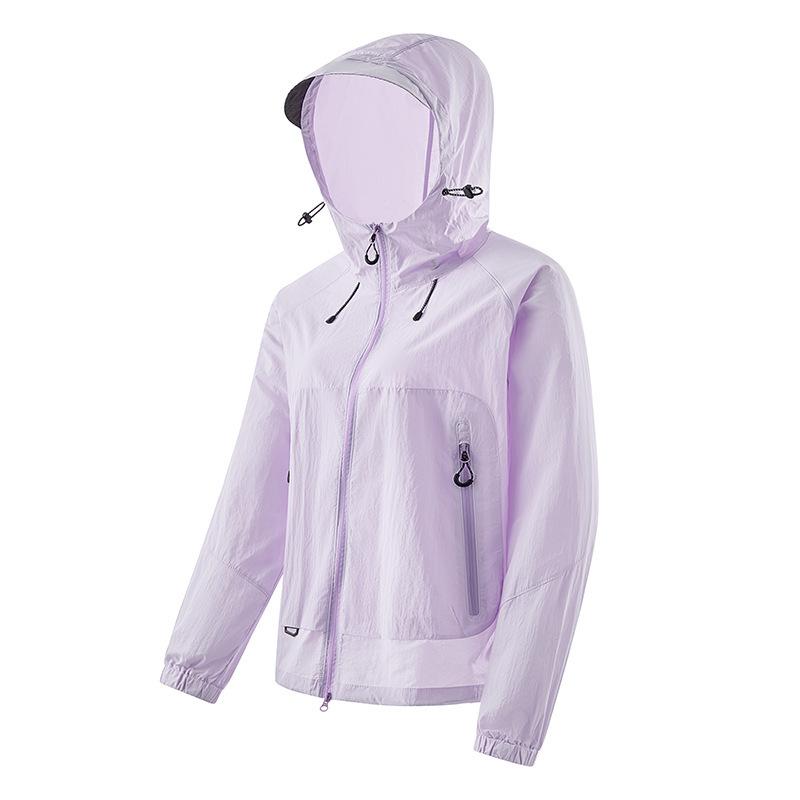 Lightweight sunscreen clothing, men's and women's UV protection outdoor light and loose breathable new sunscreen jacket