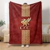 Liverpool Fc Logo Blanket Warmthful Decor Great For Office Sofa Bedding For All Occasions Playful Design Ideal Gift For Friends Family Couples Picnic