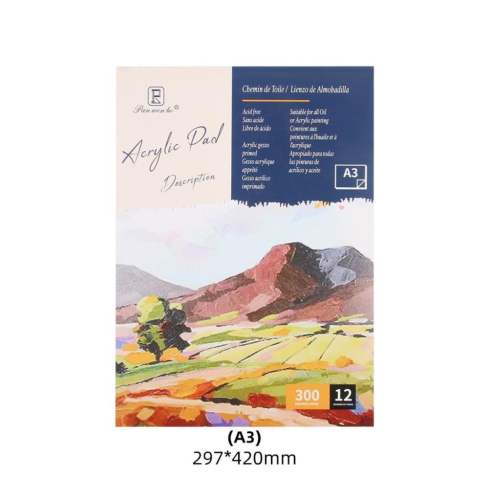 A3/A4/A5 Thick Drawing Paper Spiral Bound Artist Sketch Pad Professional Coil Sketchbook Sketch