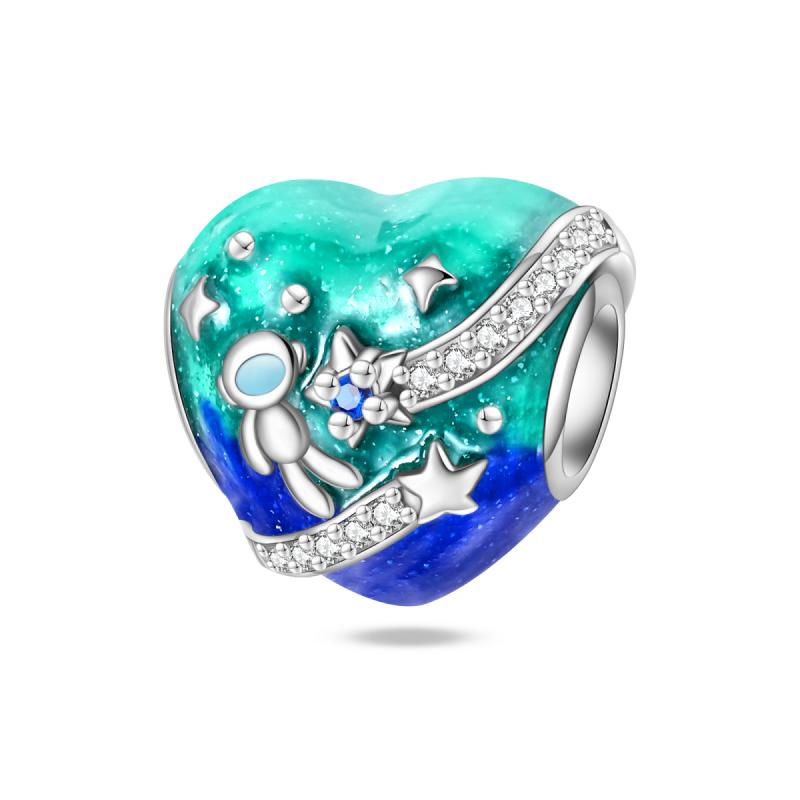 Медно-зеленая серия Цветочное дерево Яблоко Подвеска Сделай сам Мелкие бусины Подходит для оригинального браслета с шармами Женские украшения Сделай сам