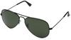 Sunglasses RB3025 L2823 AVIATOR LARGE METAL BLACKGREEN Ray-Ban (G-15 XLT)