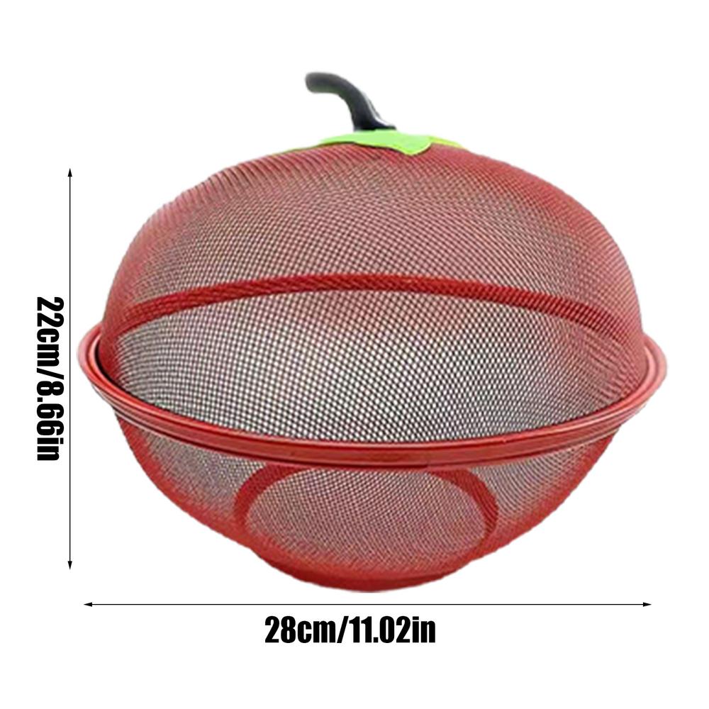 Сетчатая овощная чаша, держатель для овощей и фруктов, защитный держатель для фруктов, многоразовый держатель для овощей и фруктов, столешница из металлической проволоки, фрукты