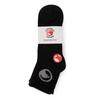 Lowcut Cotton Socks X3 with Logo Men's CALIFORNIA COMPANY