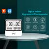 WiFi Temperature Humidity Monitor Smart Temperature & Humidity Sensor Meter with LCD Screen Digital Indoor Hygrometer