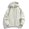Jackets for Men and Women, Spring and Autumn Outdoor Hooded Waterproof Loose Versatile Jackets Couples Tops Jackets for Men