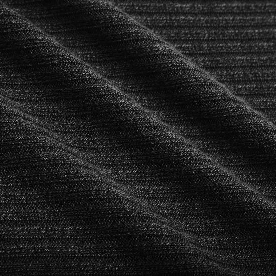 Женский осенне-зимний пуловер большого размера с утеплителем, короткий, свободный, удобный, повседневный, теплый, с длинными рукавами, с воротником-полувысотой, вязаный свитер