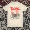 Винтажная футболка FULL OF HELL 'SKULL' с коротким рукавом для взрослых S-5XL IM0458 Унисекс Футболка